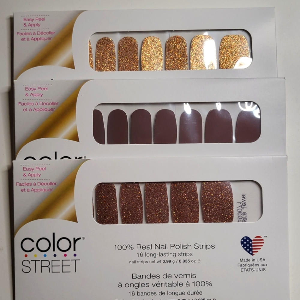 Color street nail polish strips